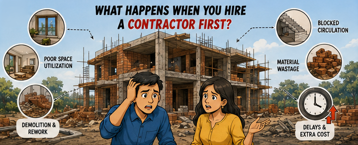 ARCHITECTS OR CONTRACTORS FIRST -WHAT FIRST TIME HOME OWNERS IN BHUBANESWAR GET WRONG